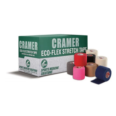 Tape Stretch Eco-Flex Elastic 2"x6yd Cohesive Purple 24/Rl/Case